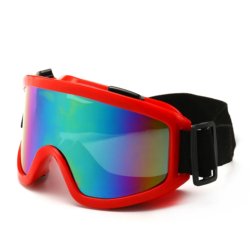 Лыжные очки ветрозащитные UV400 Анти противотуманные лыжные анти шок Снег Катание