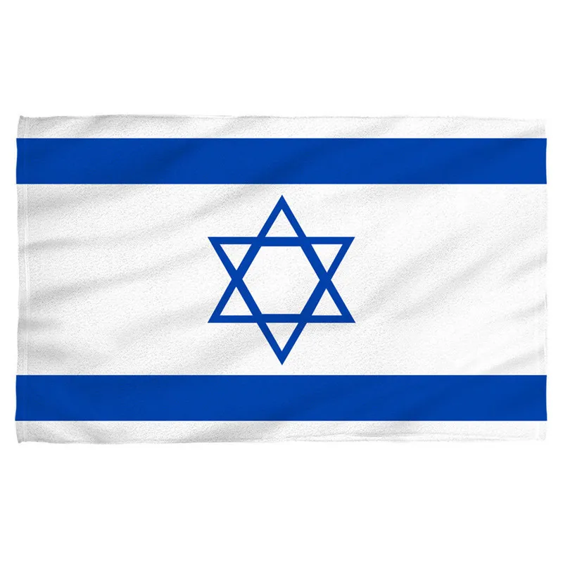 Новинка, полотенце из микрофибры с изображением флага Израиля, полотенце для ванны, полотенце для путешествий и кухни, полотенце для душа и ... от AliExpress WW