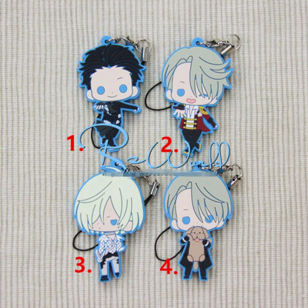 T117 аниме Yuri on Ice Nikiforov Victor резиновый брелок для косплея | Дом и сад