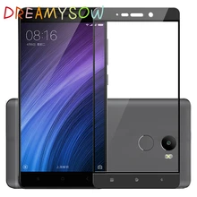 Полное покрытие закаленное стекло для Xiaomi Redmi 4X Prime Pro 4A 4 стандарт