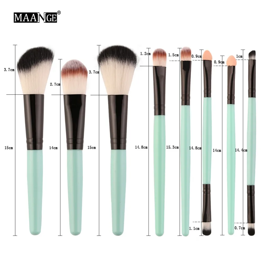 MAANGE Pro, 18-22 шт., кисти для макияжа, основа для румян, губ, теней, ресниц, хайлайтер, Кисть для макияжа, набор кистей, Pincel Maquiagem