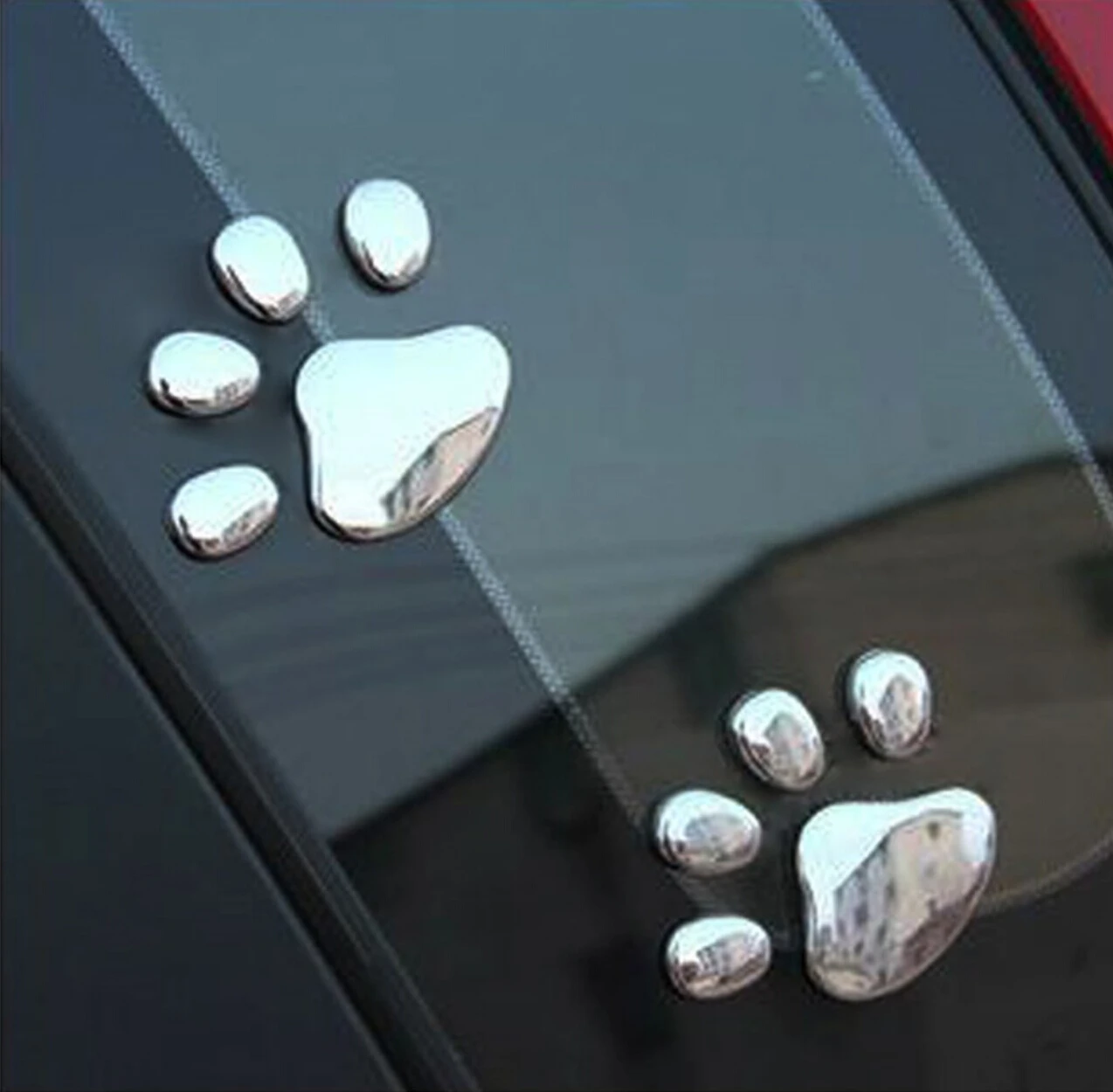 Paw Animal Foot Car Sticker for dodge ram 2500 food truck passat b7 mazda cx-5 mustang 2015 subaru legacy ford suzuki | Автомобили и