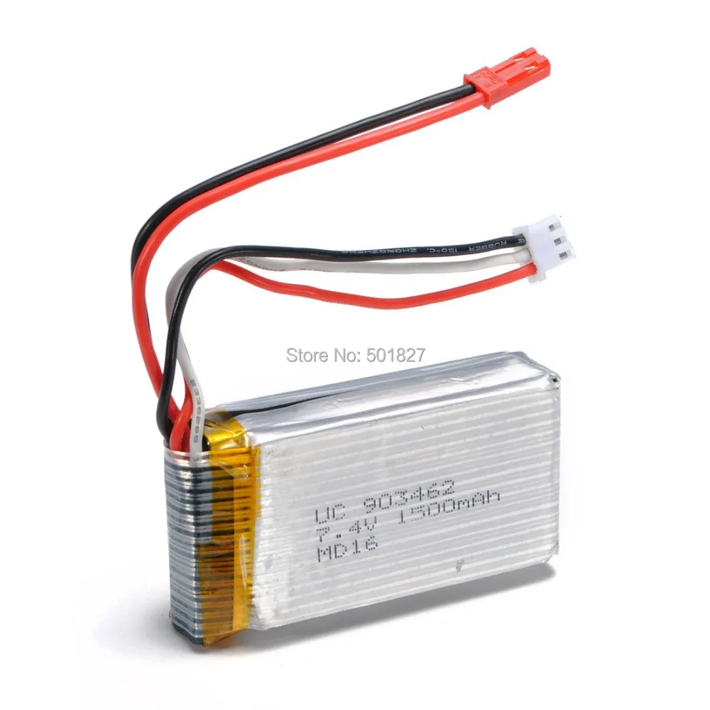 YUKALA wltoys V913 25 7 4 V 1500 мАч Литиевый элемент/Lipo Батарея запасные Запчасти для 2 4G 4CH с Gyro