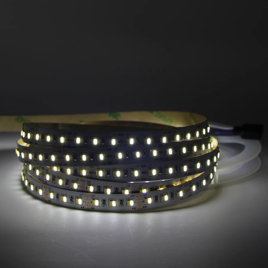 5 м 12 В двойной Цвет Светодиодные ленты света 3014 5050 SMD CW/ww Температура Регулируемая
