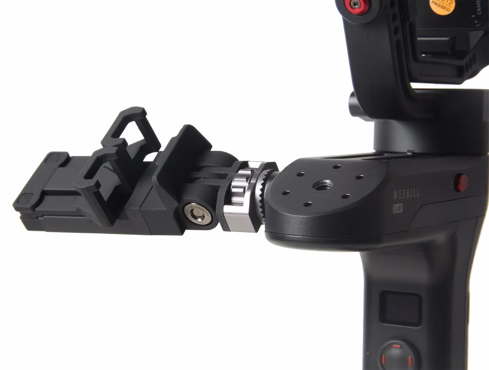 Держатель телефона для Zhiyun weebill лабораторный кран 3 лаборатории Hohem iSteady Pro Feiyu G6 Gimbal видоискатель для крепитель для смартфона кронштейн для штатива