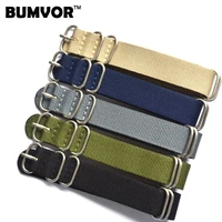 new arrival 5 ring watchband military quality nylon zulu nato 18mm 20mm 22mm 24mm g10 watch strap multiple color selection