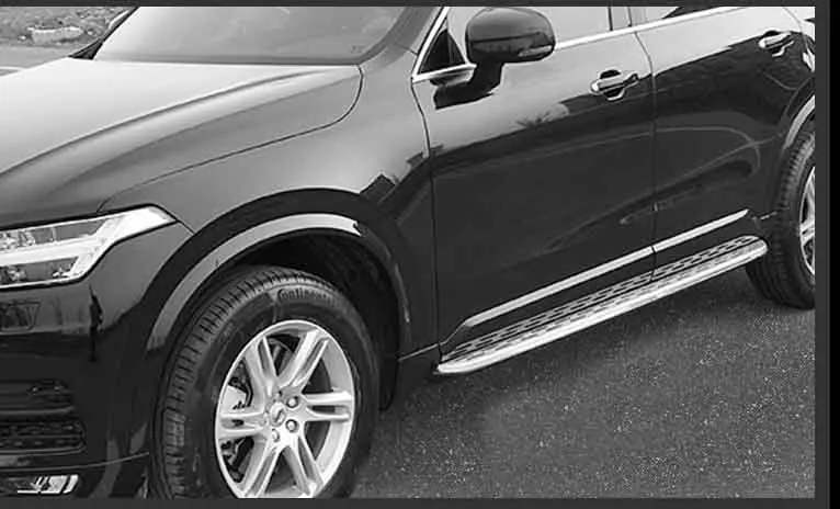 2 шт. платформа боковой Шаг подходит для VOLVO XC60 2018 2019 2020 Беговая доска Nerf Bar|Буксиры
