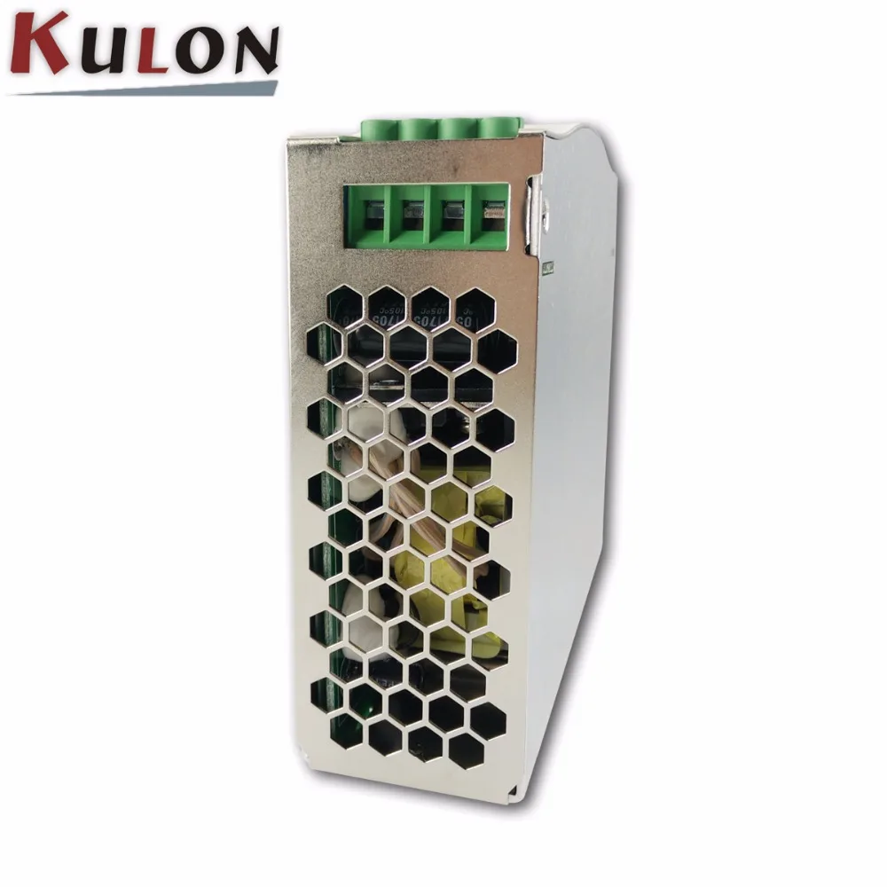 Оригинальный источник питания Meanwell WDR 120 24 120W 5A 24V slim с широким входным