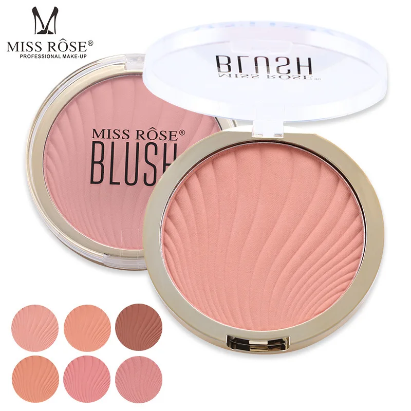 MISS ROSE 6 цветная Профессиональная Косметика с минеральным пигментом для лица