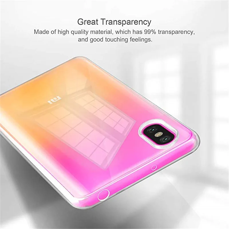Мягкий прозрачный силиконовый чехол из ТПУ Для Xiaomi Mi 8 Explorer Edition задняя крышка для
