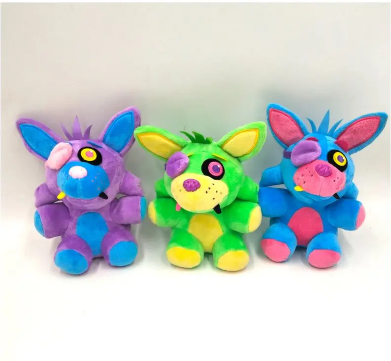 6 шт. 18 см FNAF Five Nights at Freddy limited edition кошмар кролик Бонни плюшевый мишка игрушка для