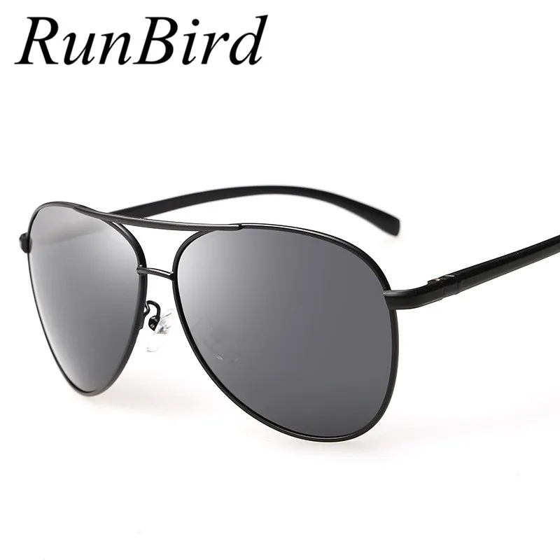 

Мужские солнцезащитные очки RunBird, из алюминиево-магниевого сплава с поляризационными стеклами, для вождения, рыбалки, R050, 2019