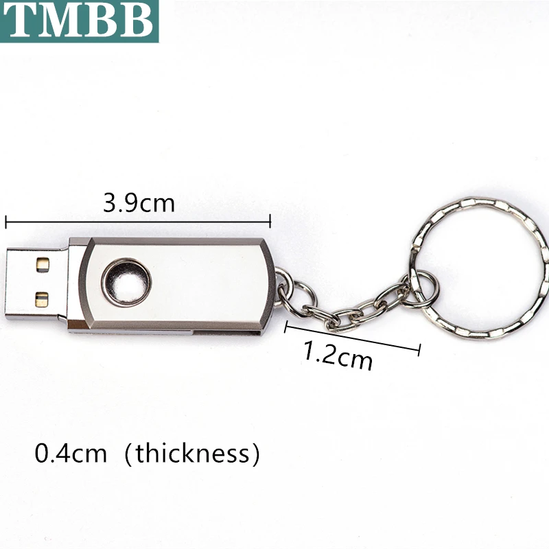 Водонепроницаемый металлический поворотный usb флеш накопитель BiNFUL 8 ГБ 16 32 64 128