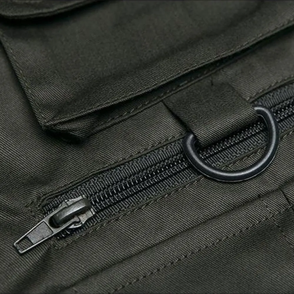 Жилет мужской многофункциональный повседневный жилет с несколькими карманами