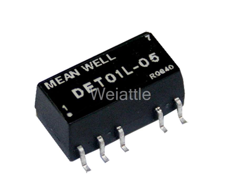 MEAN WELL Оригинал DET01M-15 12V 33mA meanwell DET01 5V 1W DC-DC нерегулируемый двойной выходной