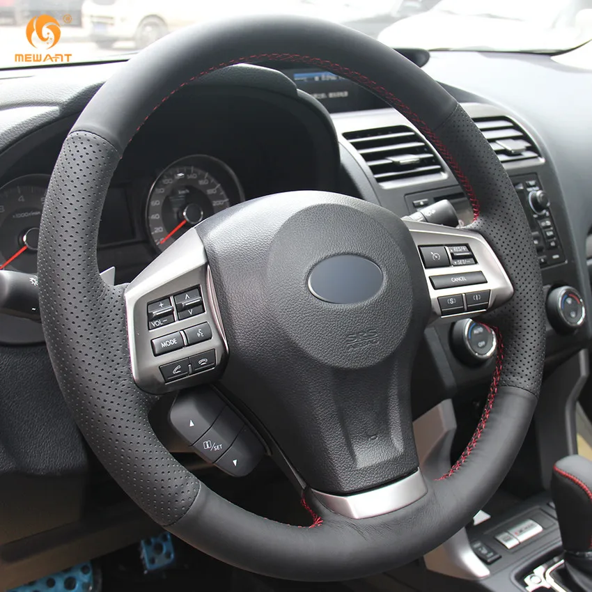 MEWANT для Subaru Forester 2013 2015 Legacy 2014 Outback XV чехол рулевого колеса автомобиля из