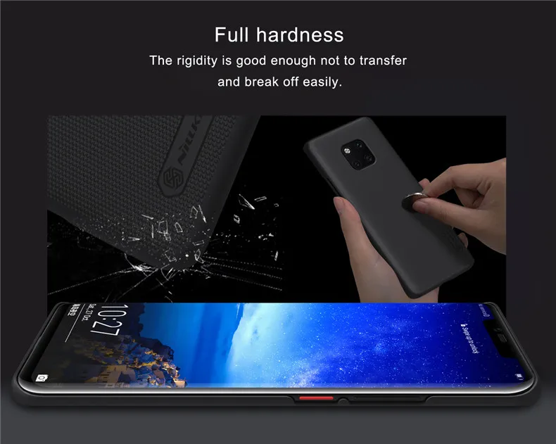 Чехол Nillkin для huawei mate 20 Pro, тонкий жесткий чехол из поликарбоната для huawei mate 20 Pro, чехол для телефона