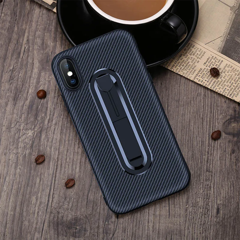 Роскошный мягкий чехол для телефона из ТПУ с текстурой iPhone 7 8 Plus X XS MAX XR