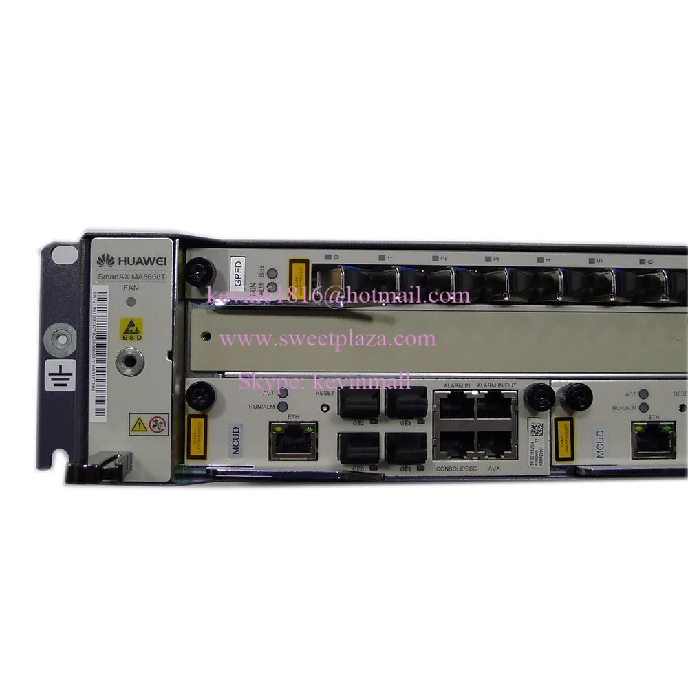 Hua wei mini GPON или EPON OLT MA5608T с 2 * MCUD + 1 MPWC GPFD C +|Сетевые шкафы| |