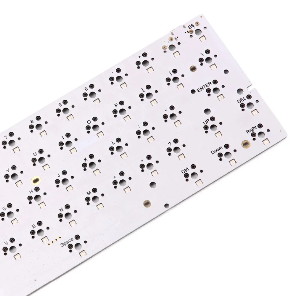 KBD6X RGB V2 PCB WKL Горячая замена двойной type C на печатной плате для 60% механическая