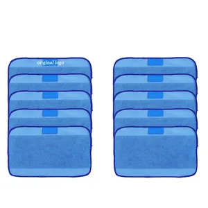 Коврик для швабры irobot roomba 320, 321, 380, 380t, мятный, 5200C, 5200, 4200, 4205, моющаяся, 10 шт.лот