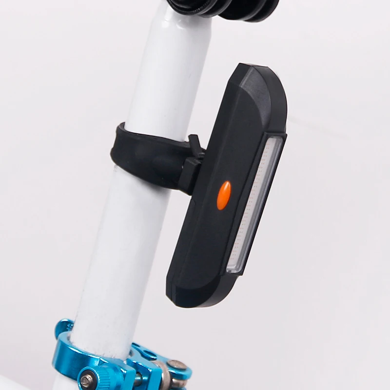 Велосипед хвост свет Тип батареи светодиодный удара задняя фара велосипеда