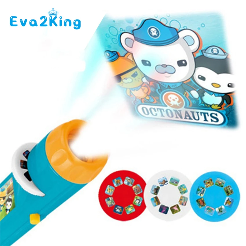 Милый ребенок мультфильм История животных проекционная лампа Дети раннего