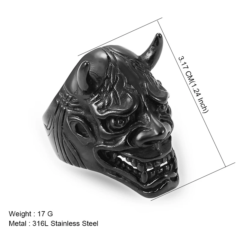 Топ Мода Нержавеющая сталь Темного рыцаря маска кольца для Для мужчин