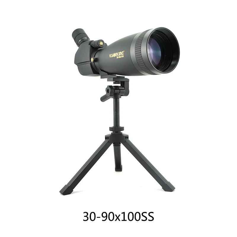 Черный Visionking 30-90x100 Зрительная труба наземный монокулярный телескоп для наблюдения за птицами диапазон съемки W штатив охотничьи зрительные прицелы - Цвет: Черный
