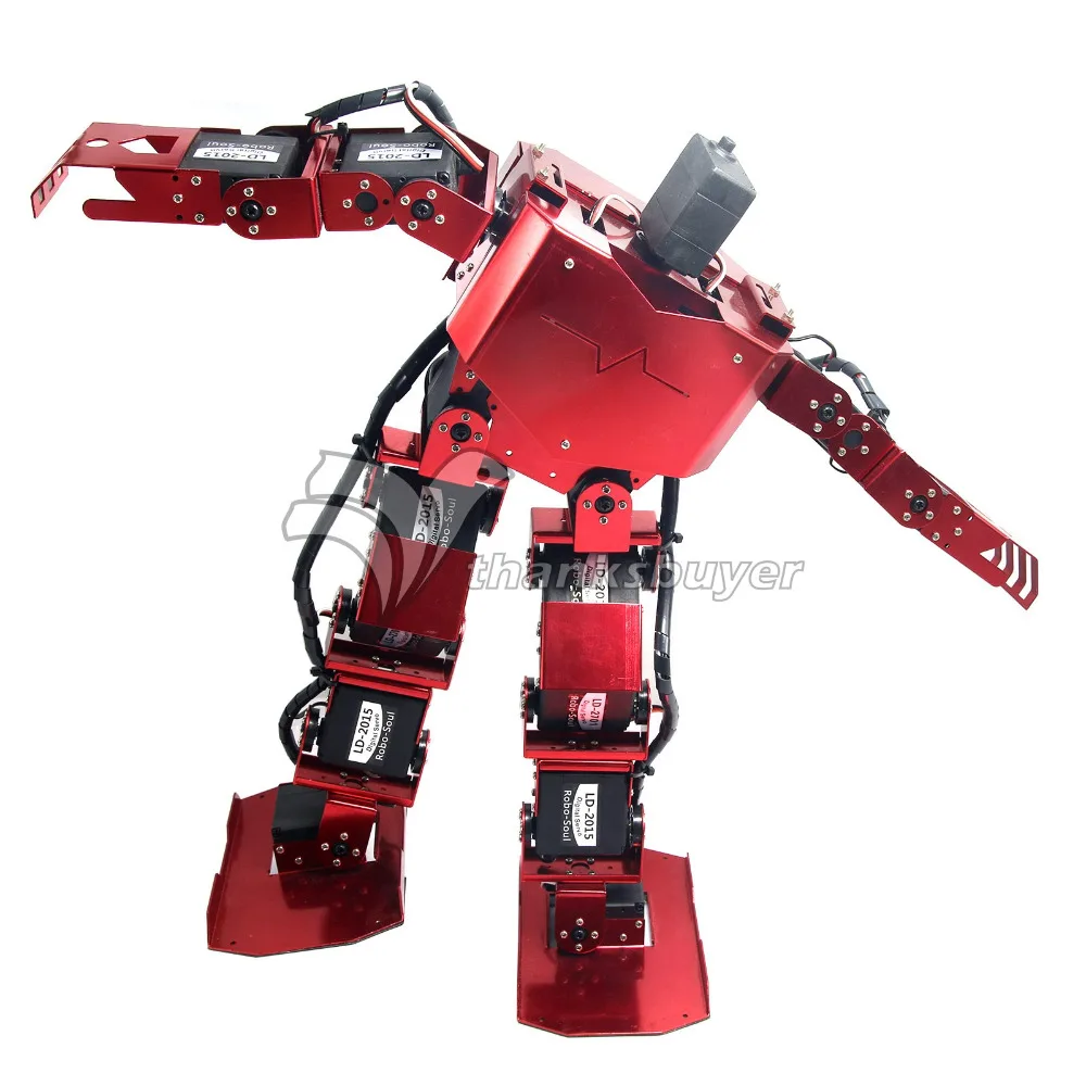 17DOF Robo Soul H3.0 Biped Robotics двухногий человеческий робот комплект в алюминиевой раме с 17