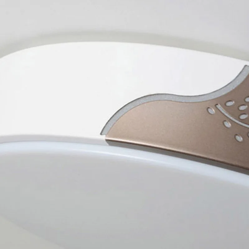 Современный простой круглый акриловый светодиодный потолочный светильник для