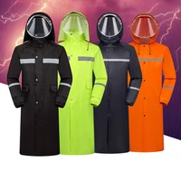 rainstorm outdoor raincoat long overalls waterproof poncho men women adult fashion impermeable long waterproof coats for men r6