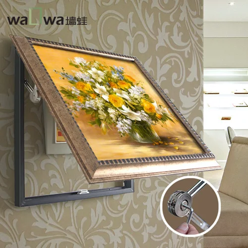 

European style decorative painting wall frog meter box room painting meter box shielding painting random stop power switch paint