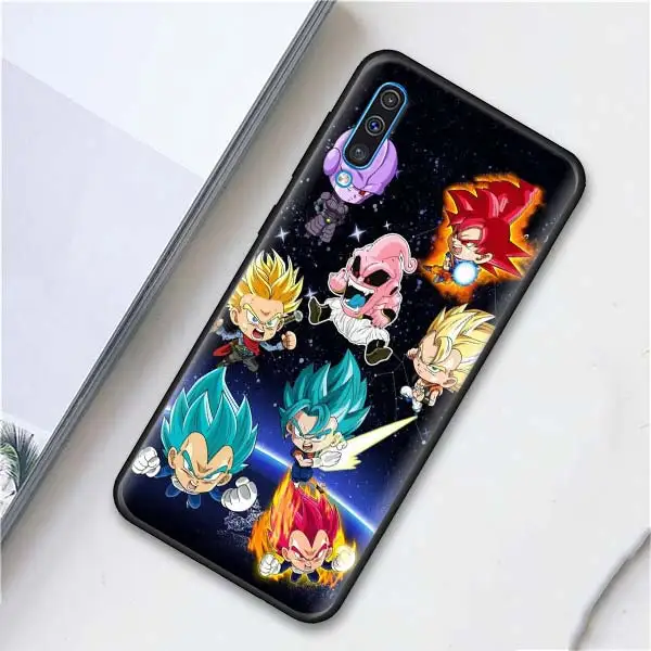 009 Мягкий чехол для телефона Goku Dragon Ball Z Super Saiya s для samsung Galaxy A10 A20 A30 A40 A50 A70 A6 A7 A8 Plus A9 M30 M20 черный чехол C - Цвет: 009