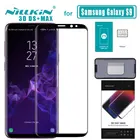 S9 3D DS + Max полное покрытие для Samsung Galaxy S9 стекло закаленное стекло Защита экрана круглый край для S9 Nilkin HD стеклянная плёнка