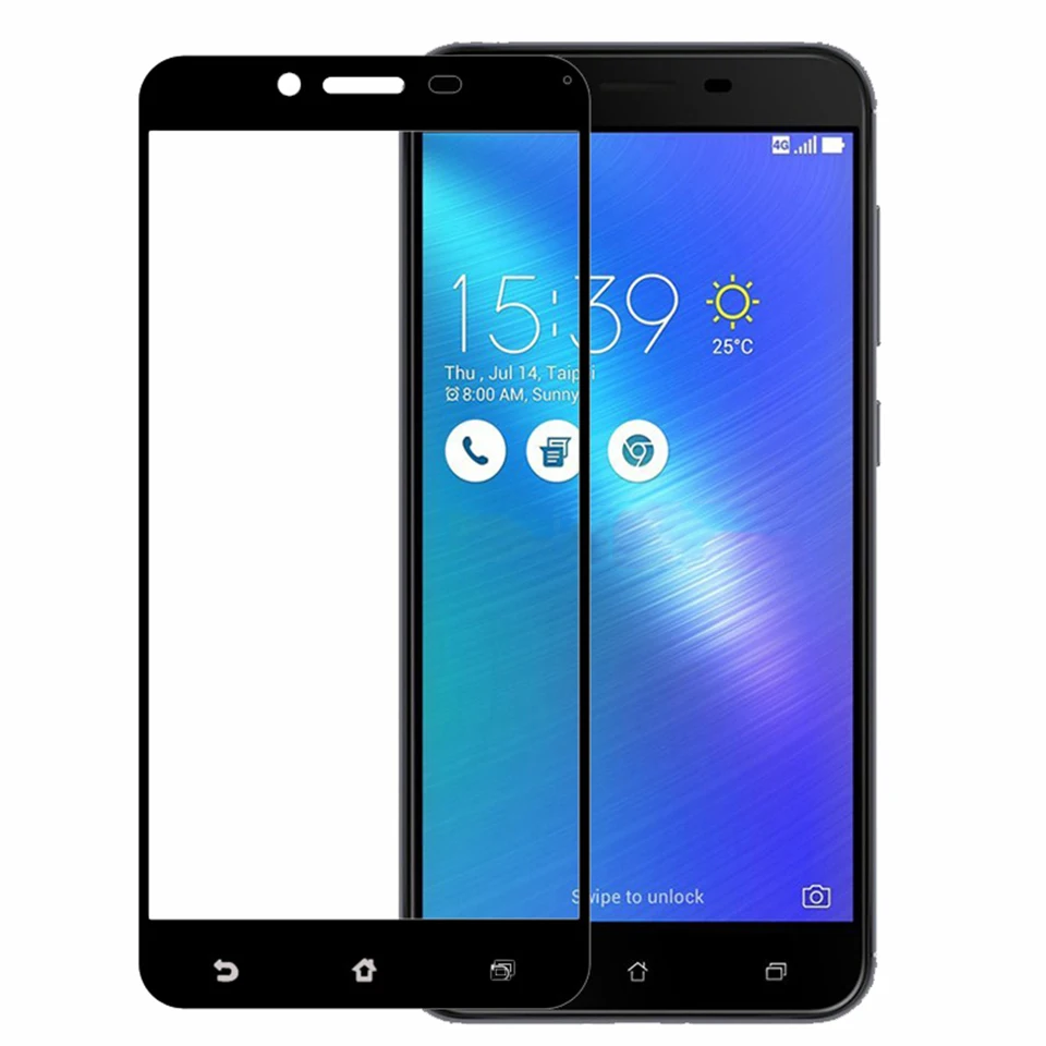 3D 9H полное покрытие закаленное стекло для ASUS Zenfone 3 Max ZC553KL Защитная пленка экрана