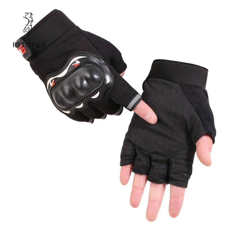 

Tactical Fingerless Gloves Military Army Shooting Paintball Airsoft Bicycle Motorcross Combat Hard Knuckle Half Finger Gloves