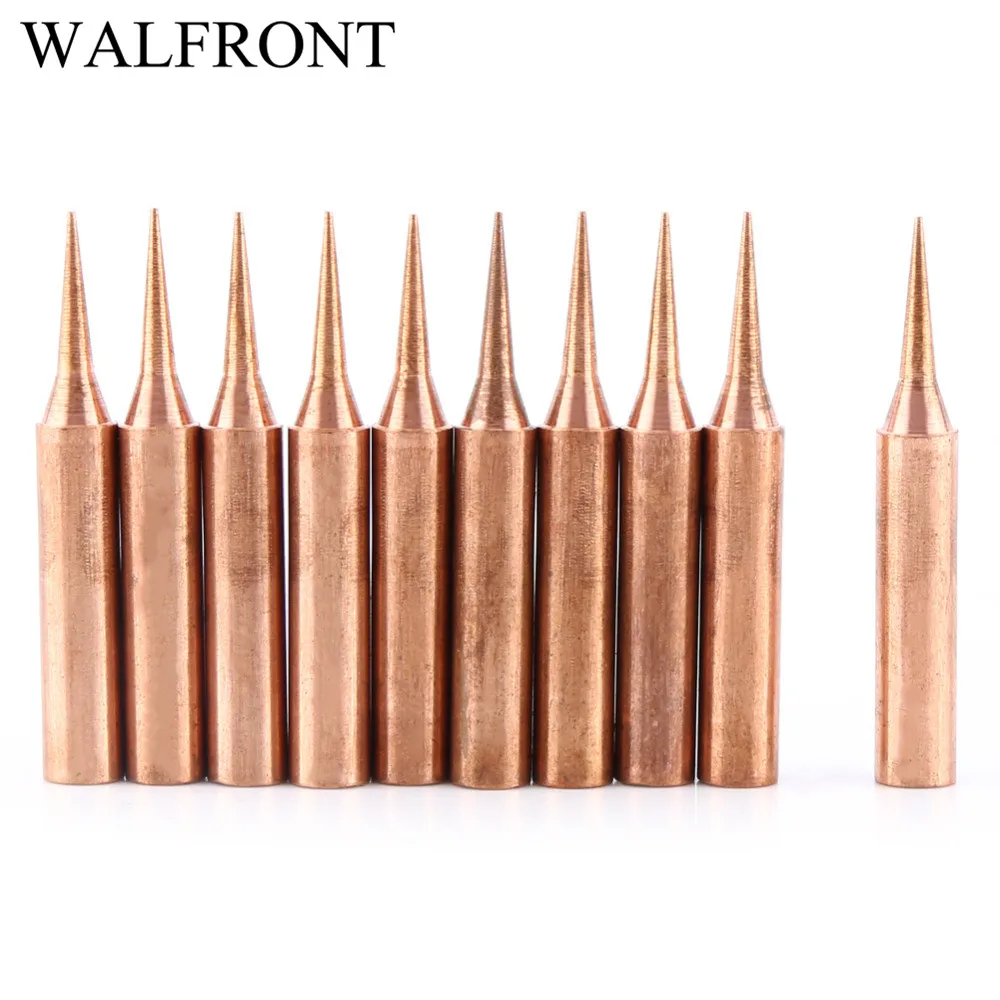 10 шт./компл. 900M T I паяльник наконечник станция припой медный Утюг чистая низкая