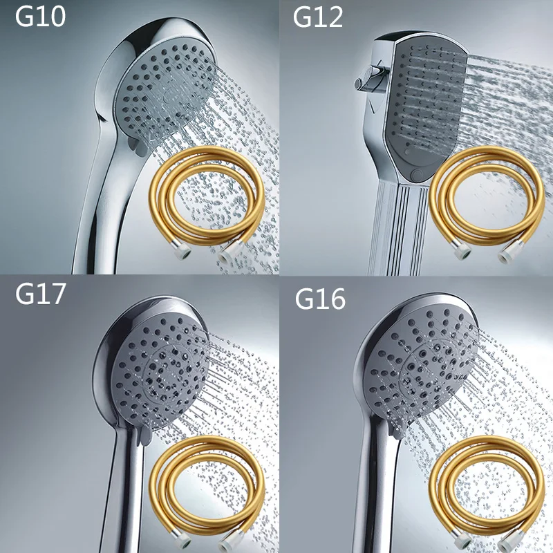 Gappo хромированная насадка для душа G01 + G47 6|shower head|hand shower headshower |