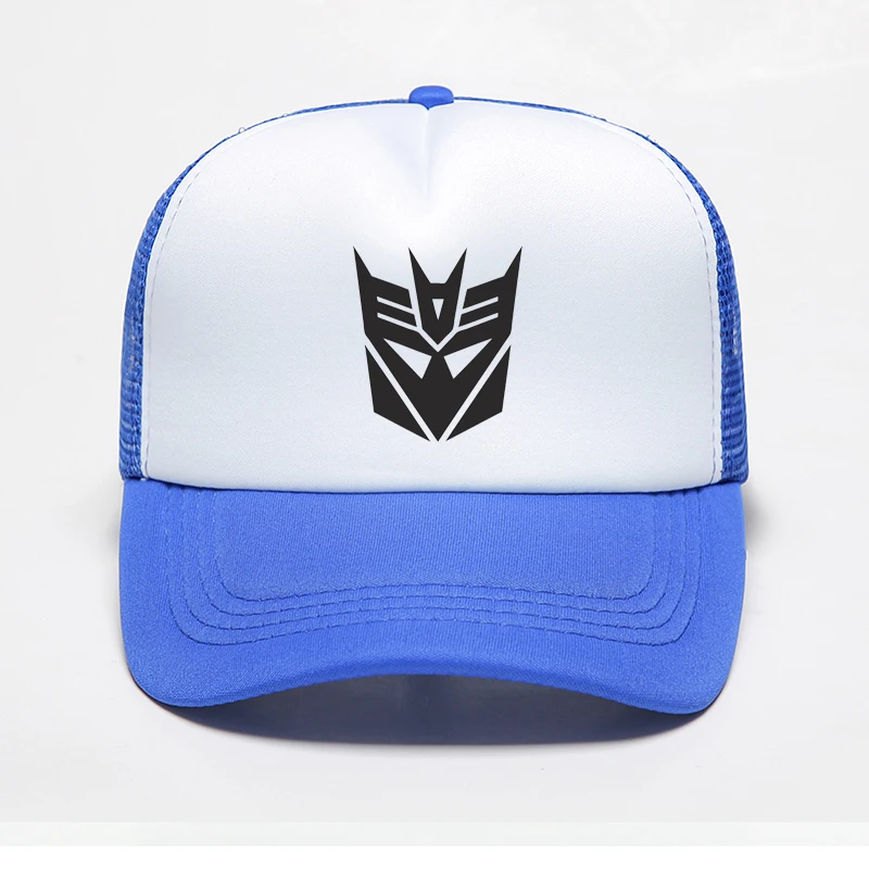 Новинка бейсболка с принтом трансформеров Autobots Decepticons Робот Оптимус Прайм Кепка