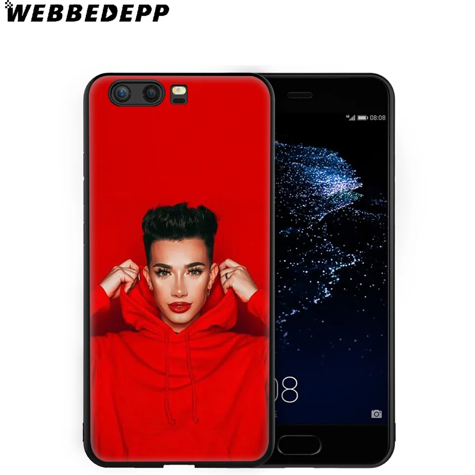 Мягкий чехол WEBBEDEPP James Charles для Huawei P8 P9 P10 P20 P30 Lite Pro P Smart Z Plus 2019 Y6 Prime 2018 2017 Mini |