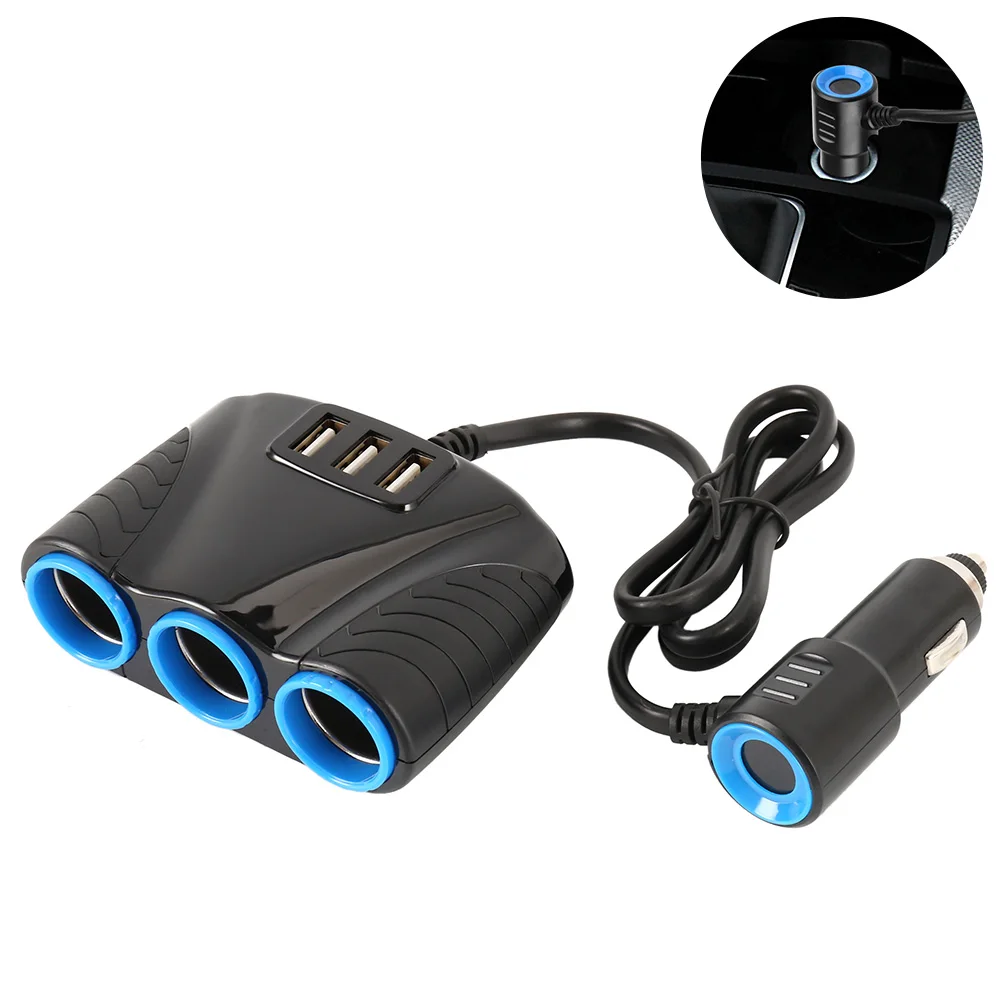 Разветвитель для смартфона 3 USB-порта 1 А 12-24 В | Автомобили и мотоциклы