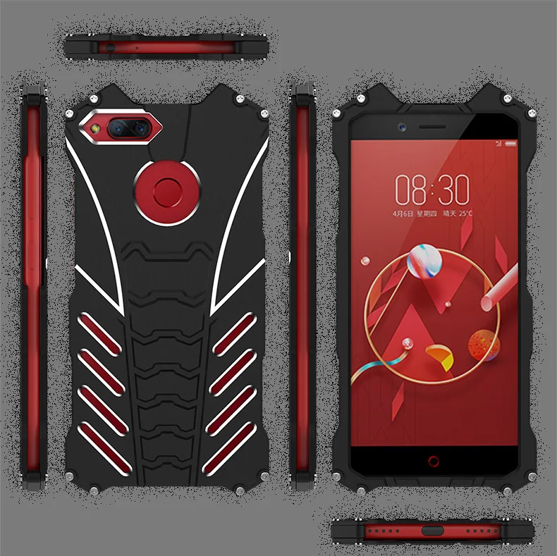 Nubia Z17 R-JUST Batman прочный металлический алюминиевый ударопрочный с защитой от