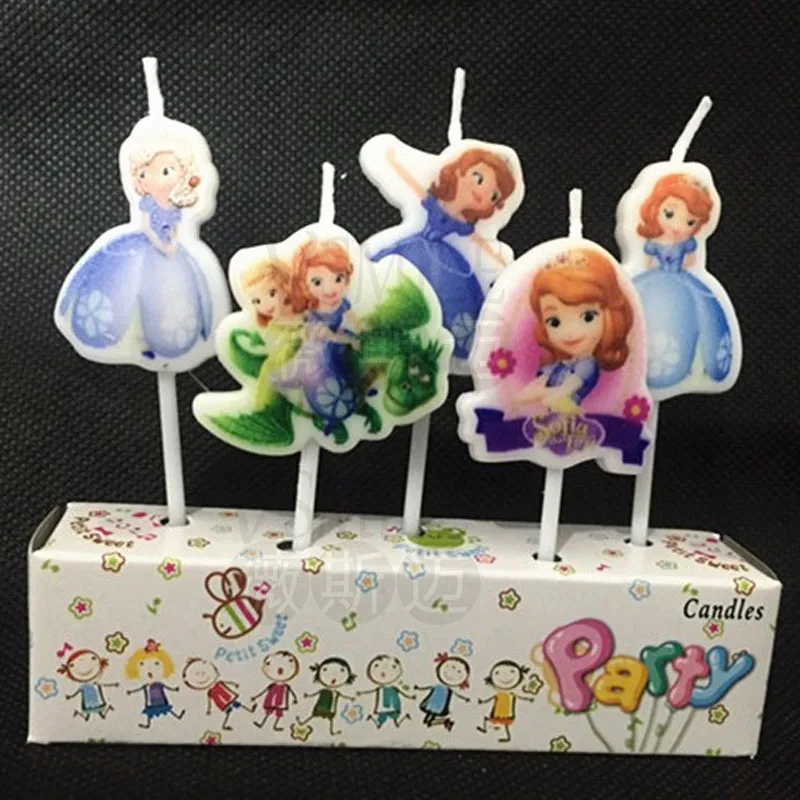 5 шт. Милая Принцесса Олаф снеговик тема Дети Девочки Мальчики с днем рождения