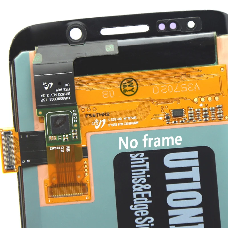 Оригинальный AMOLED экран для Samsung Galaxy S6 Edge ЖК дисплей S6EDGE G925 G925F сенсорный