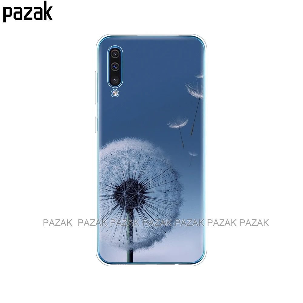 61566 Силиконовый чехол для samsung Galaxy A50, мягкая прозрачная задняя крышка для телефона, для samsung A50, A505, A505F, SM-A505F чехол, 6,4, чехол, бампер - Цвет: 61566