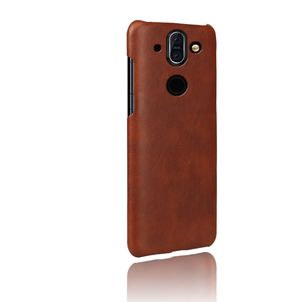 Для чехол для Nokia 8 Sirocco PC + искусственная кожа 2in 1 чехлы телефонов Nokia8 Siroco