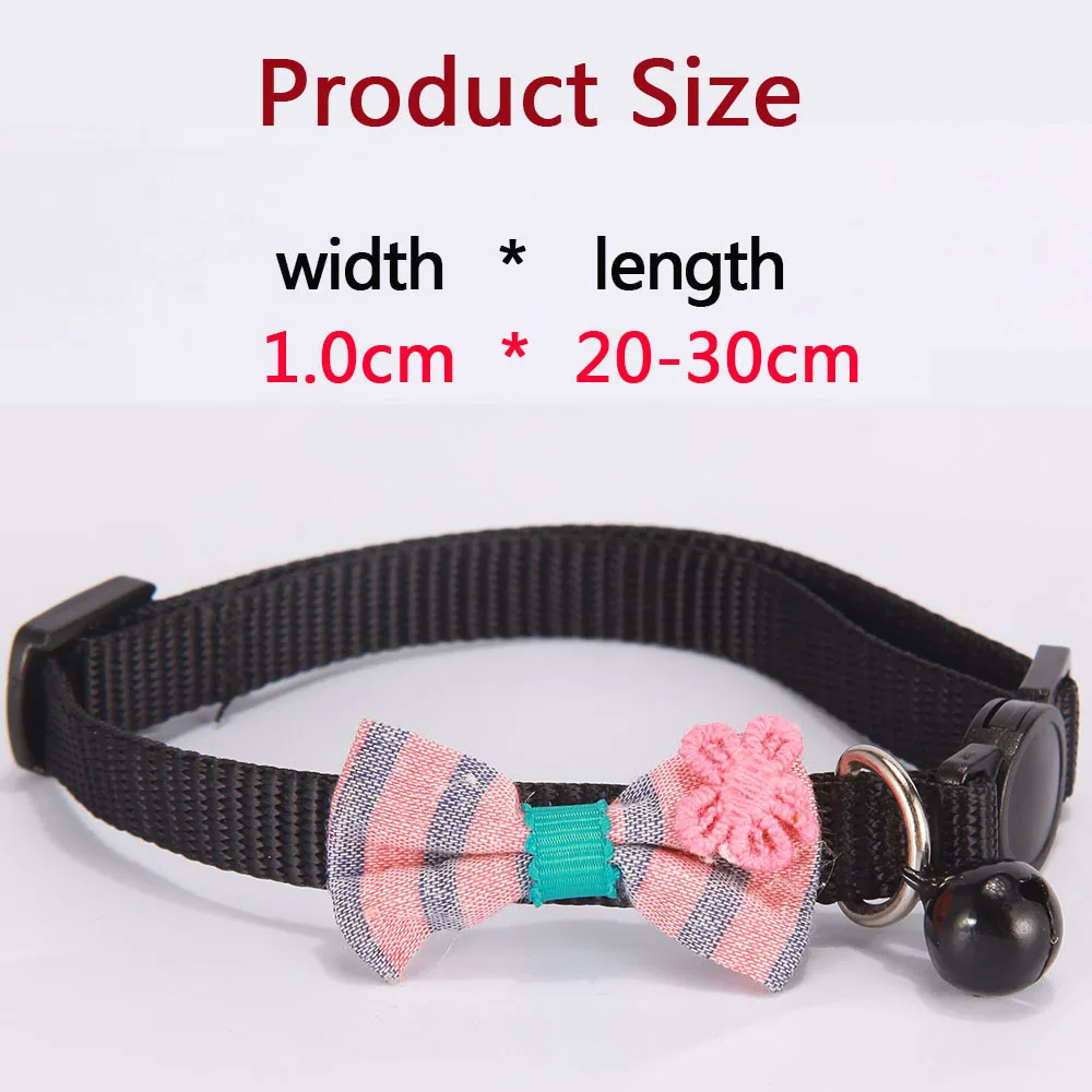 Кошка воротник с Bowknots и колокольчиками для маленьких собак кошек продуктов