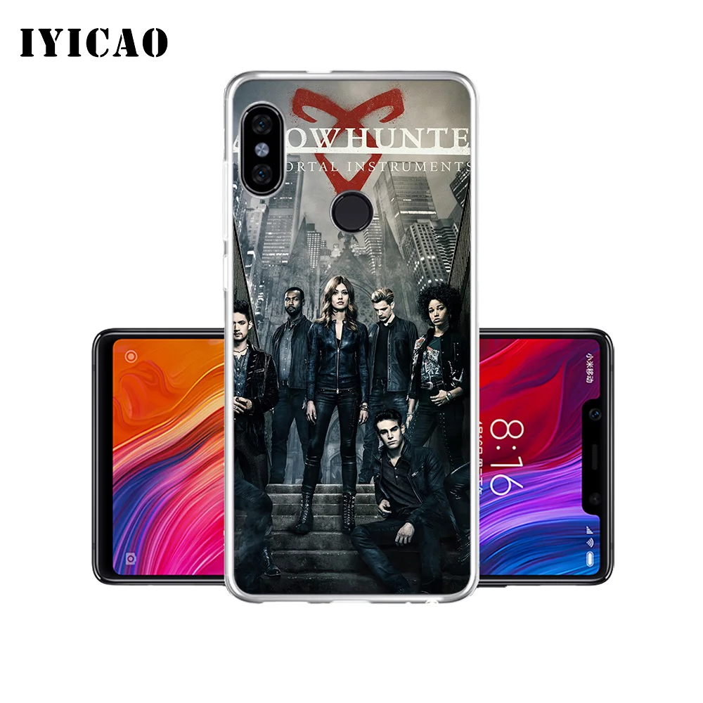 Мягкий силиконовый чехол для телефона IYICAO Shadowhunters TV Show Xiaomi Mi 9 8 SE 6 A1 A2 Lite F1 MIX2S MIX3 из