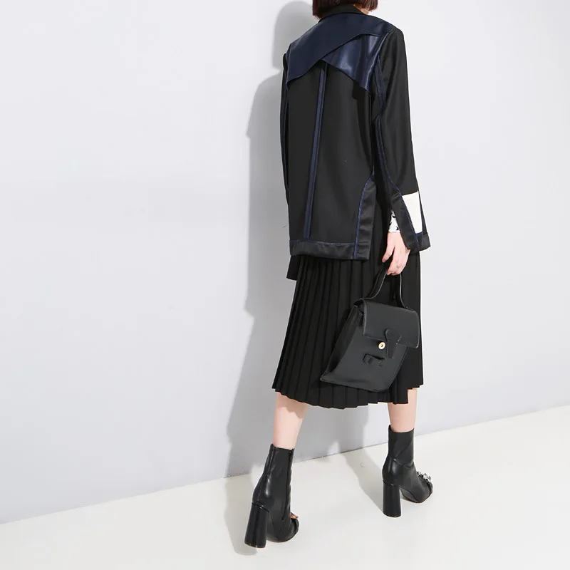 faldas mujer moda плиссированные юбки для женщин для мода Асимметричная мини юбка костюм fillibeg streewear jupe, zc-499